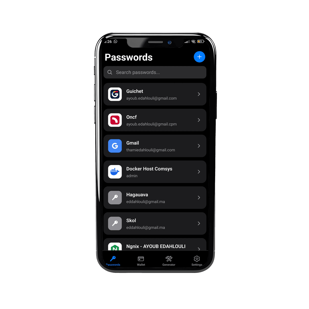 NeuroKey app screenshot